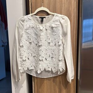 White Lace Blouse
